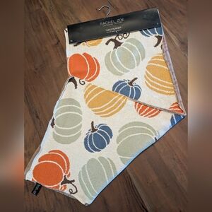 NWT Rachel Zoe Multicolor Pumpkin Table Runner